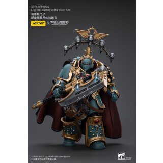 Warhammer: The Horus Heresy Actionfigur: Sons of Horus - Legion Praetor with Power Axe