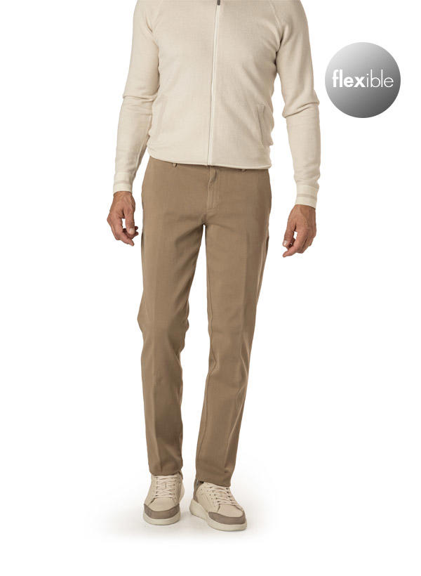 BOGGI MILANO, Hose Marcello, Jersey, beige