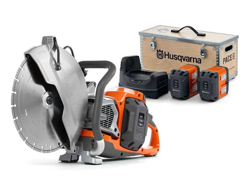 Husqvarna 970546705 K1 PACE Komplet akumulatorskih rezalnikov: 2 x B380X in C900X 350 mm