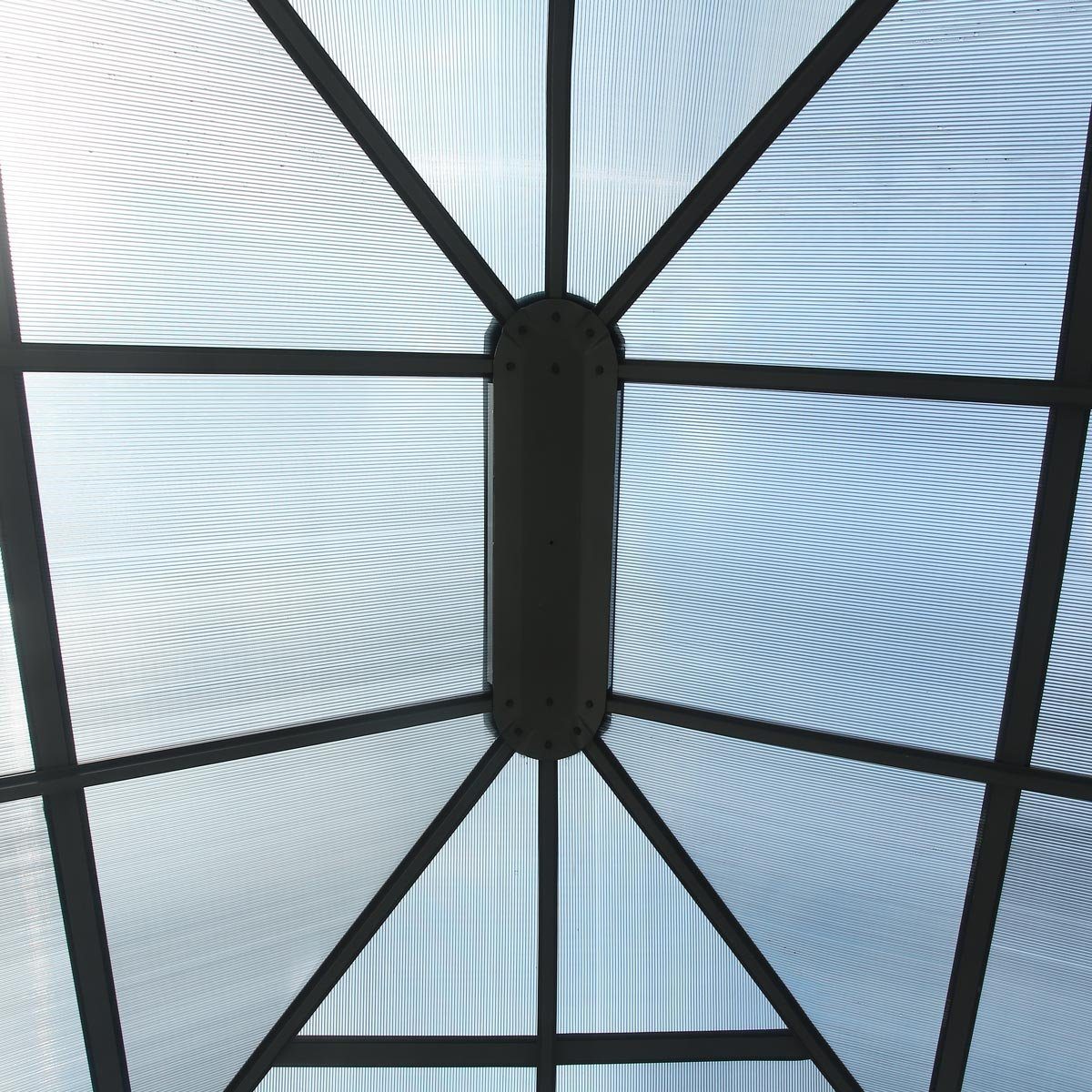 BRAST Pavillon Premium Aluminium Größen 3x4m 3,6x4,8m Moskitonetz, LED TÜV geprüft wasserdicht UV-Schutz festes Dach