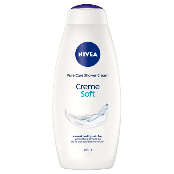 NIVEA Creme Soft tusfürdő 750ml