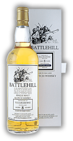 Tullibardine Duncan Taylor Battlehill Highland Single Malt Scotch Whisky 8 Years 2013/2021 46,0% Tullibardine Duncan Taylor Battlehill Highland Single Malt Scotch Whisky 8 Years 2013/2021 46,0%  Alter 13/21 - 0,7	 Liter - Vol 46%