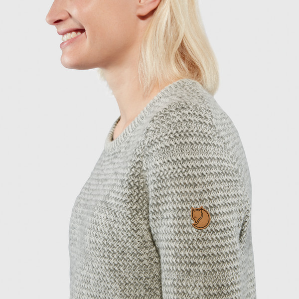 ÖVIK STRUCTURE SWEATER W Damen - Wollpullover
