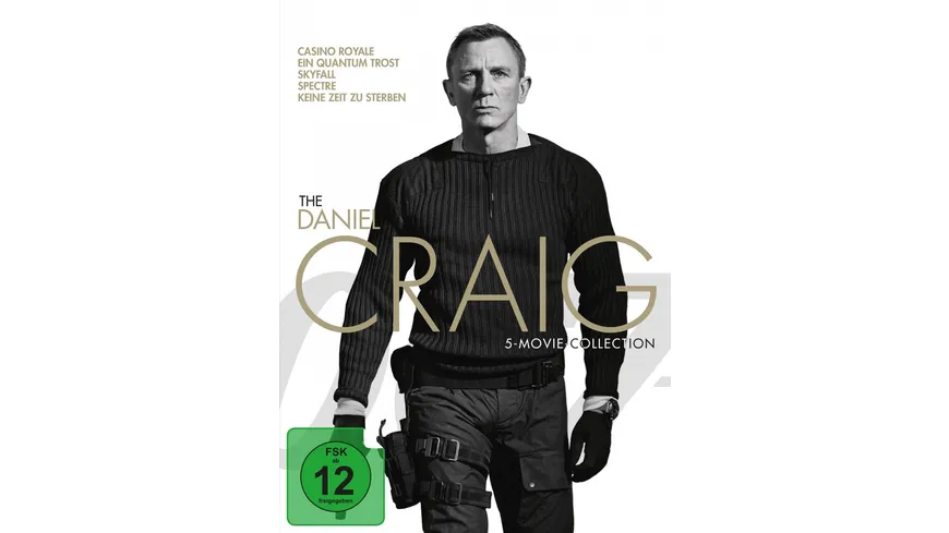 James Bond - The Daniel Craig 5-Movie-Collection  [5 DVDs]