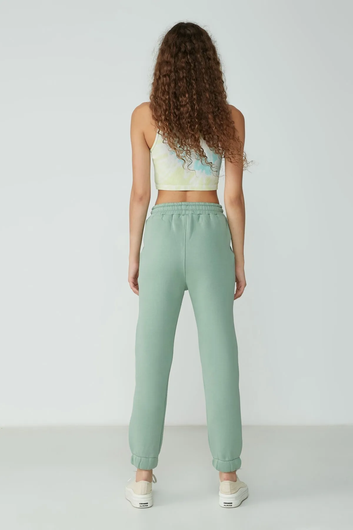 C&City  Basic Jogger Jogginghose 902 Pistaziengrün
