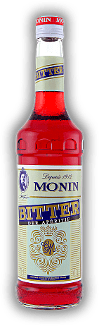 Monin Bitter Aperitif Monin Bitter Aperitif Monin Bitter - ein klassischer Bitter ohne Alkohol. 0,7	 Liter