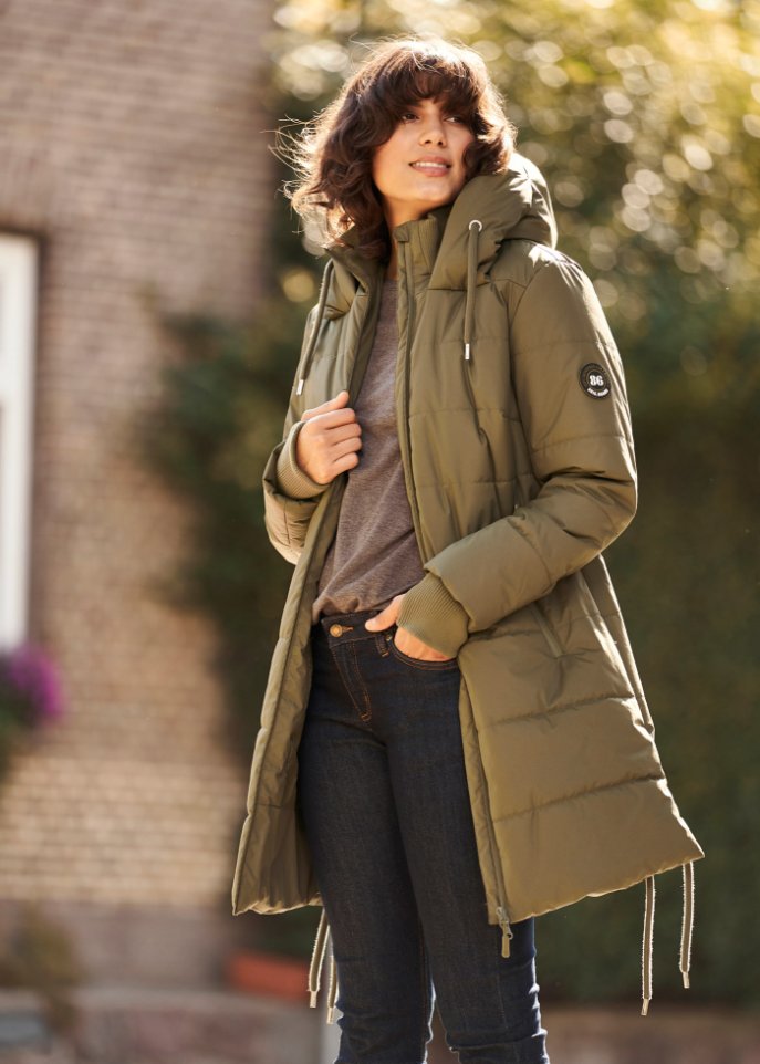 Wasserabweisender Outdoor-Steppmantel