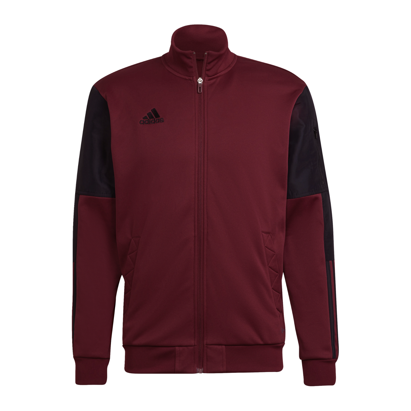 adidas Tiro ST Trainingsjacke Rot Schwarz