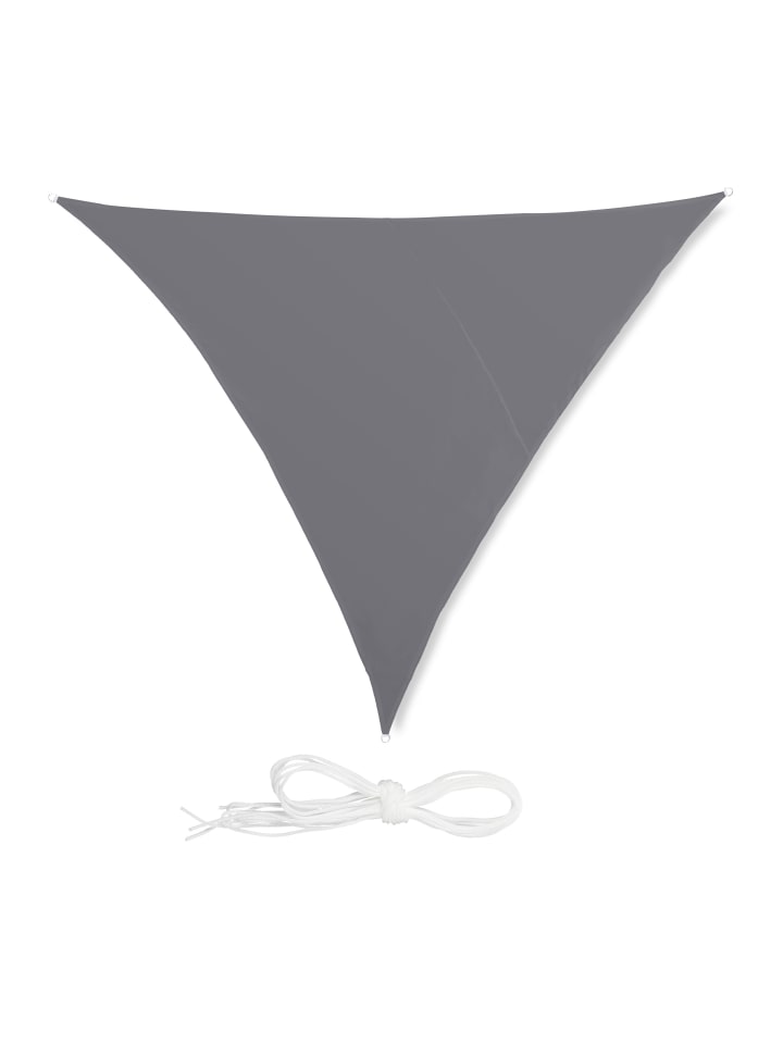 relaxdays Sonnensegel in Grau - (B)400 x (T)400 cm günstig kaufen onesize