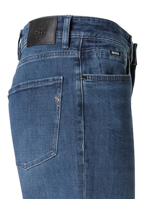 BOSS Black, Jeans Maine, Regular Fit, Baumwolle T400®, blau