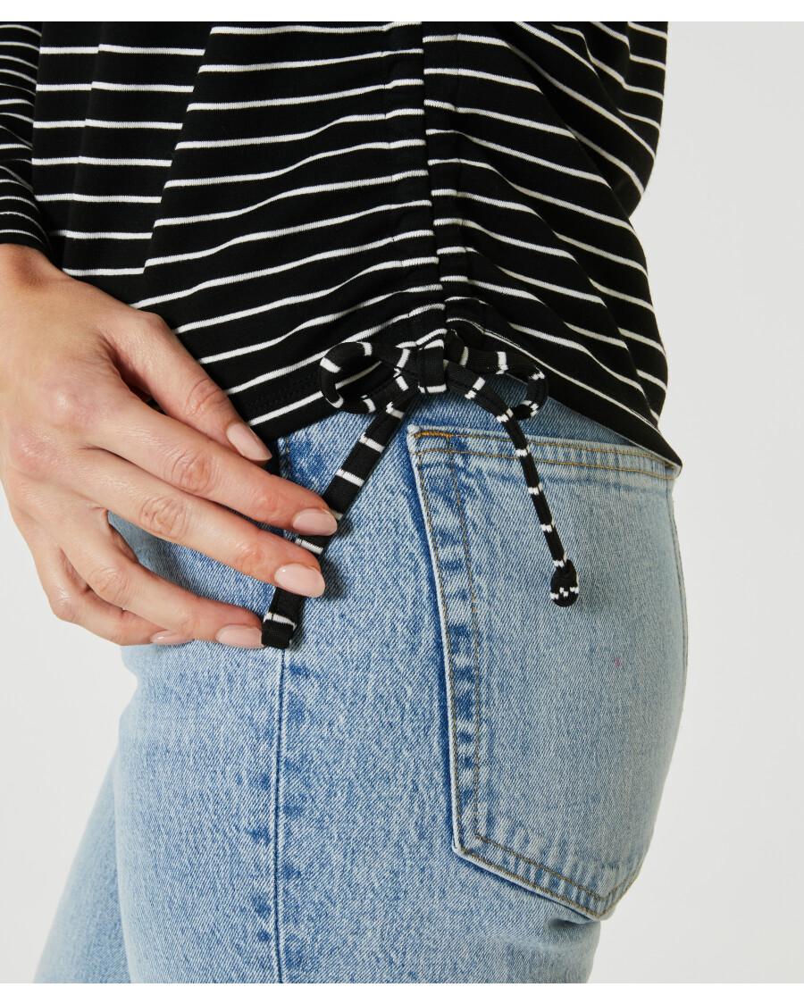 Gestreiftes Sweatshirt
