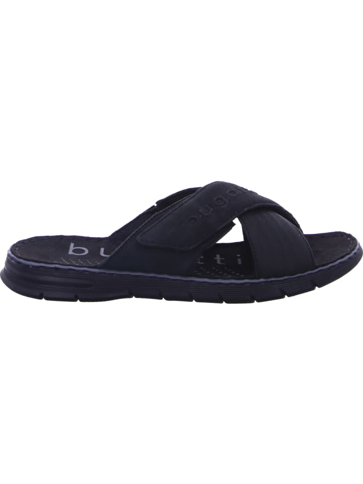 Bugatti Pantolette in schwarz günstig kaufen