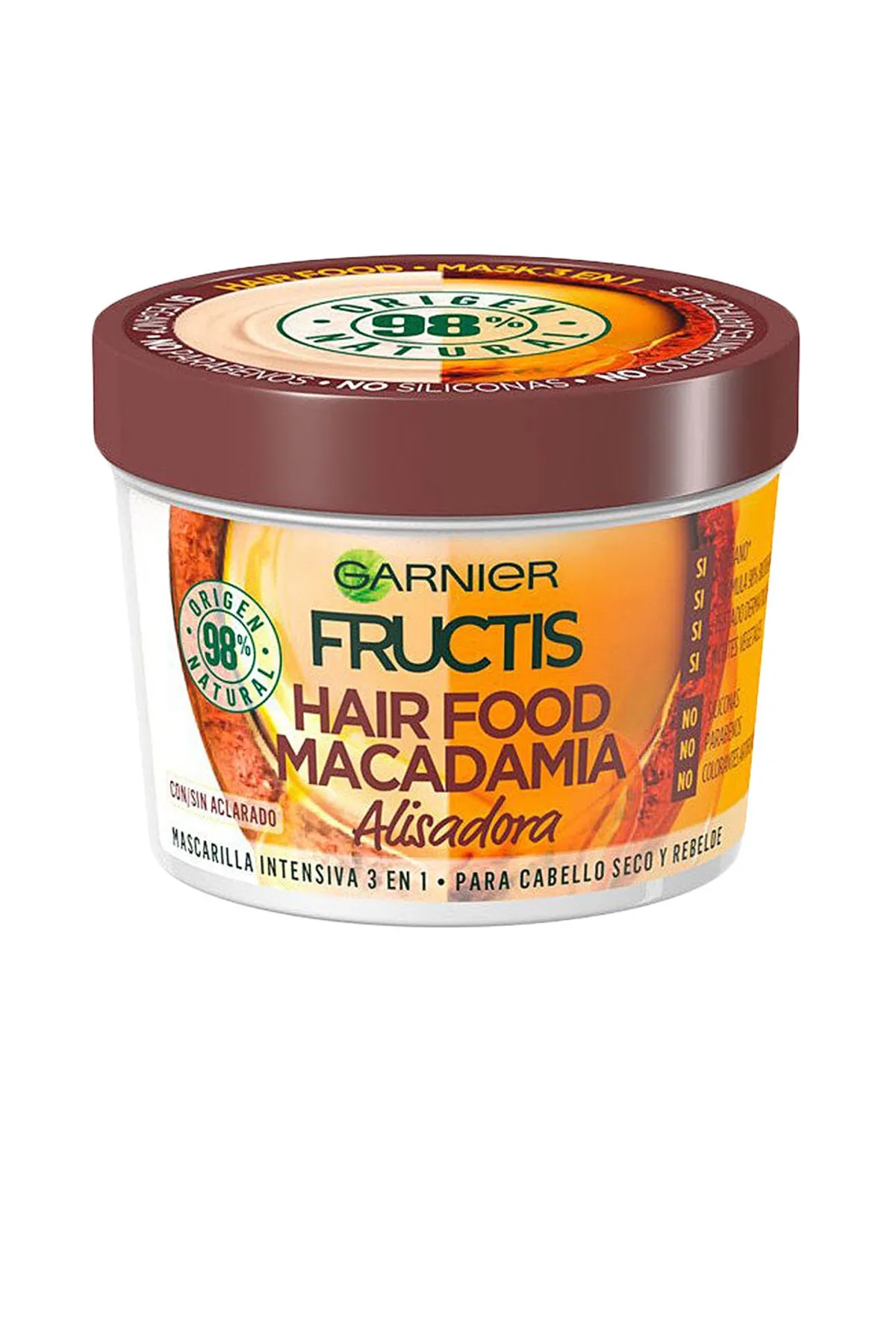 Garnier  Fructis Hair Food Macadamia-Glättungsmaske Garnier 390 ml