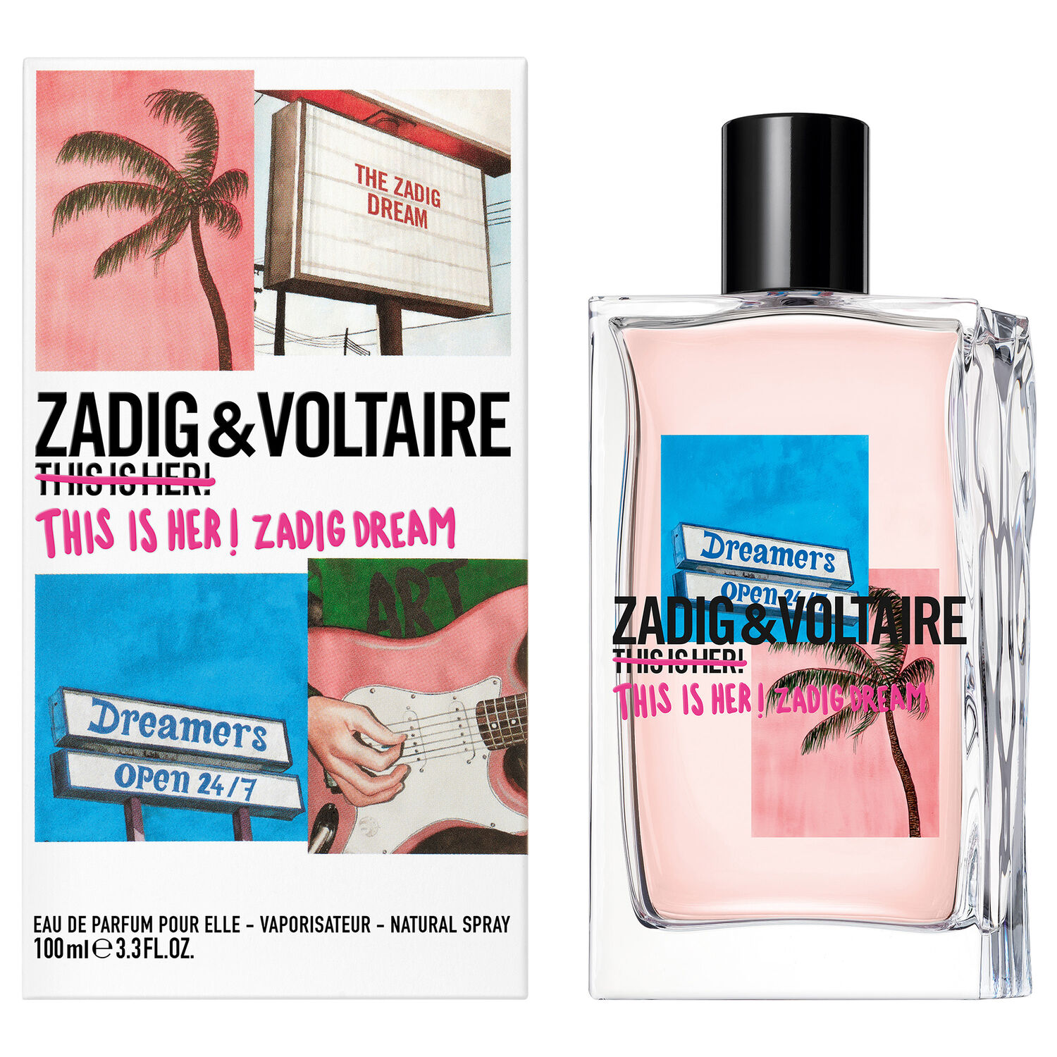 Zadig & Voltaire This is Her! Zadig Dream Eau de Parfum - Notes fleuries et fruitées