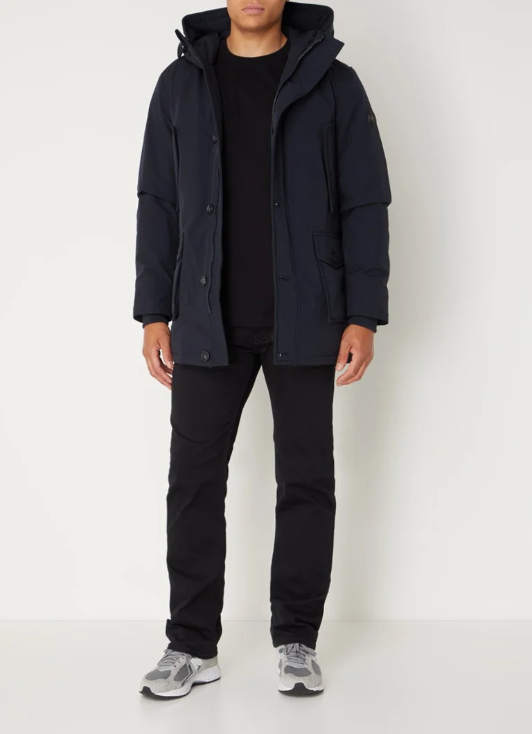 Parka trapuntato Maxwell dell'aeronautica militare con cappuccio