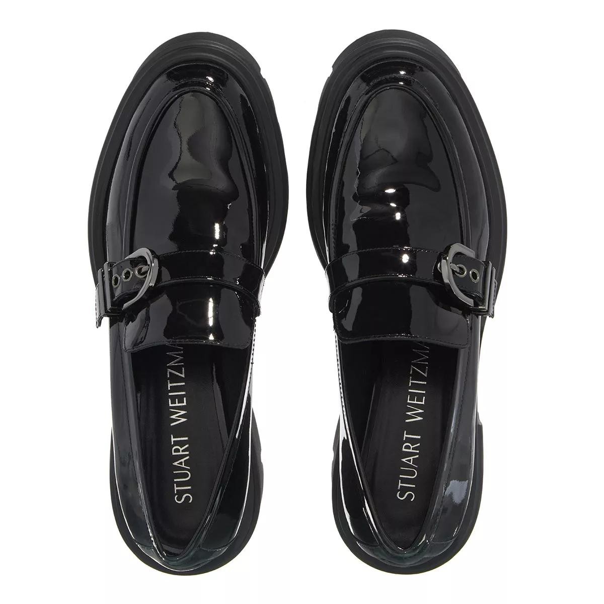 STUART WEITZMAN Ballerinas schwarz Loafer