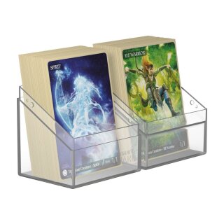 Ultimate Guard Boulder Deck Case 80+ Standardgröße Transparent