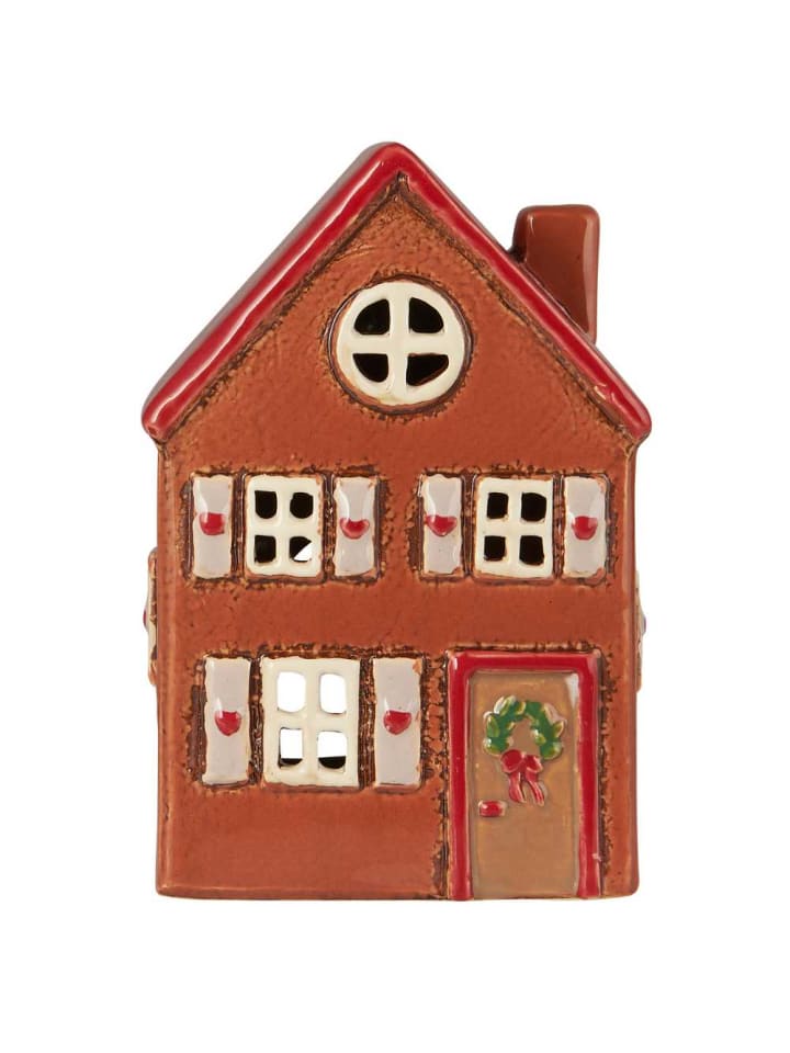 IB Laursen Lichthaus STILLENAT Rotes Dach Weiße Fensterläden 15 cm günstig kaufen onesize