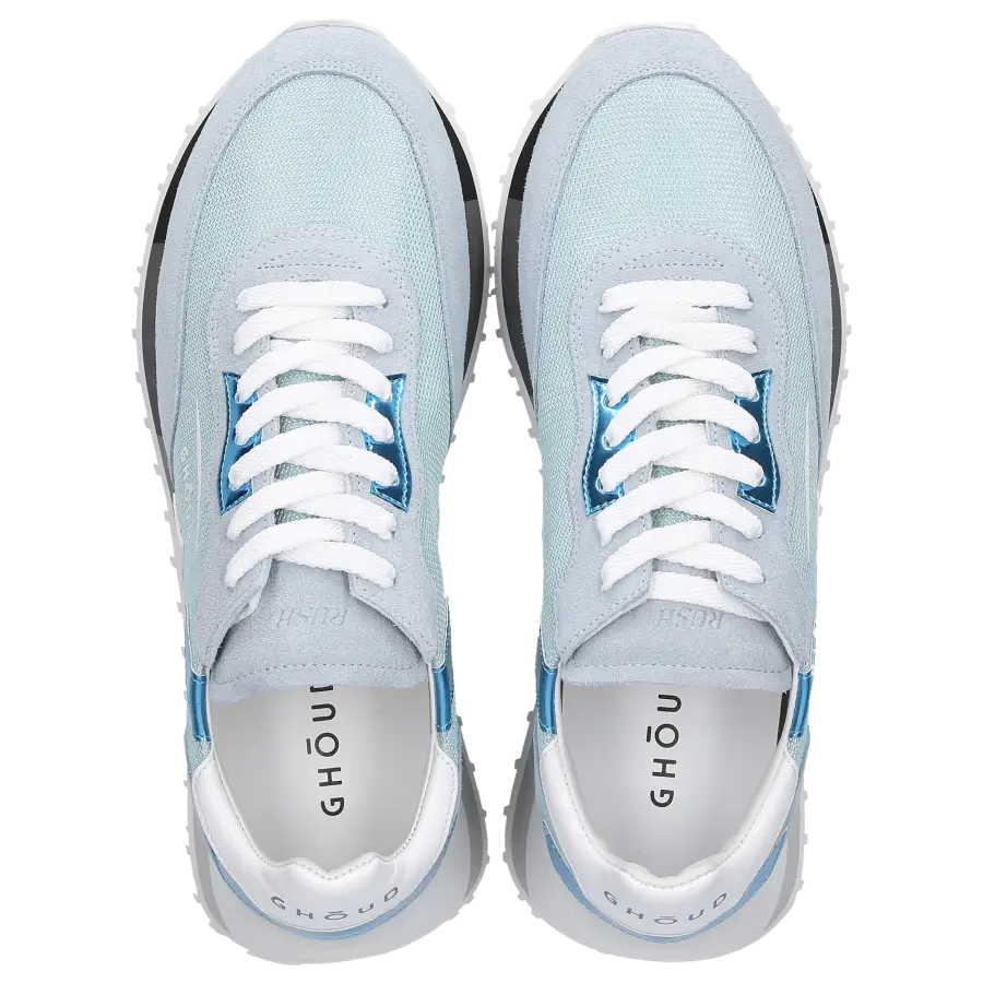 GHOUD - Sneaker low RUSH Veloursleder - blau