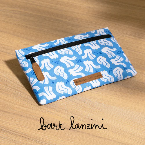 Barthelemyanzini blue medium front pocket