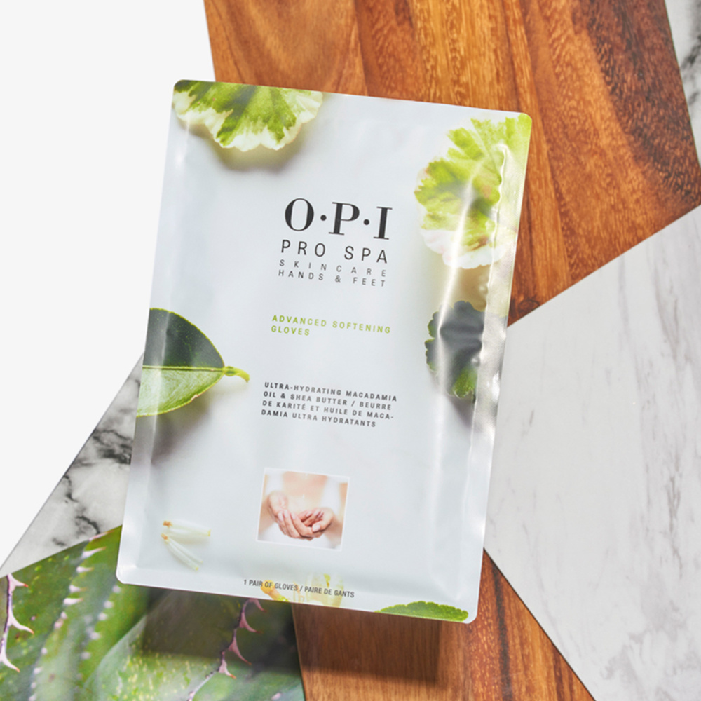 O.P.I OPI ProSpa - Masque Mains AS110 - Gants Adoucissants & Ultra Hydratants (1x26 ml)