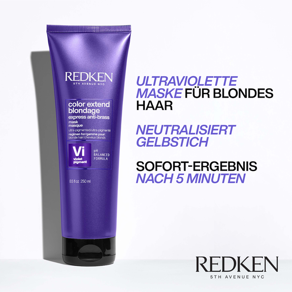 Redken Color Extend Blondage Anti Brass Haarmaske 250 ml