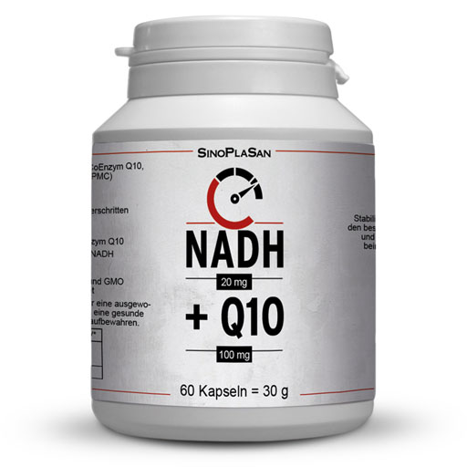 NADH 20 mg Q10 100 mg Kapseln  60 St  Kapseln