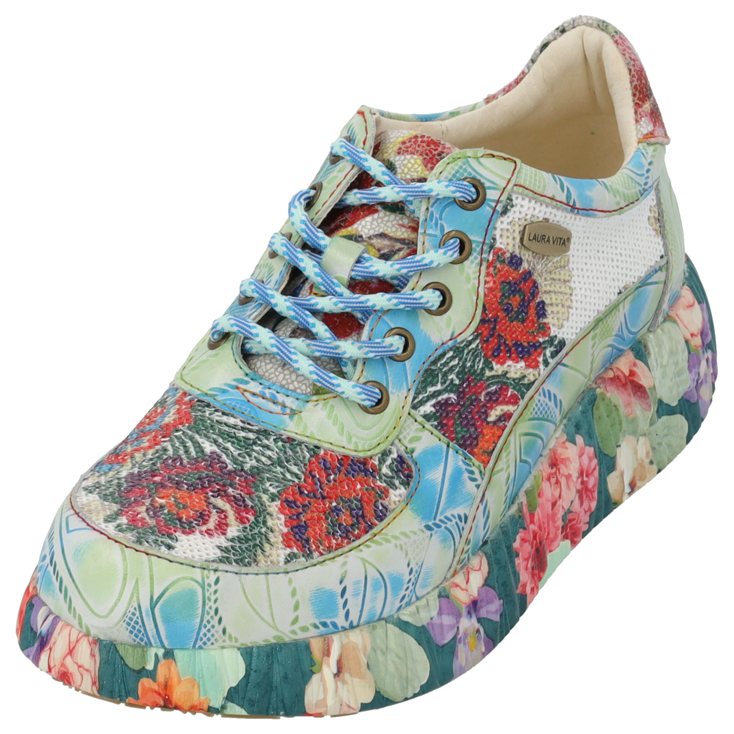Laura Vita Nikito 02, Schnürschuhe, Damen, Mehrfarbig