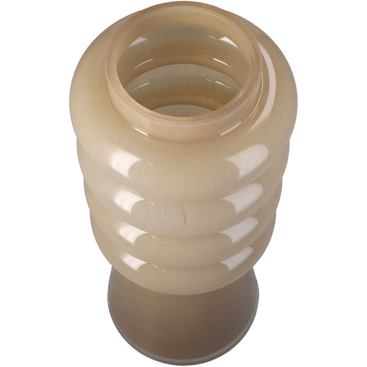 Trendhopper Vase Retro Beige 30 cm Hoch