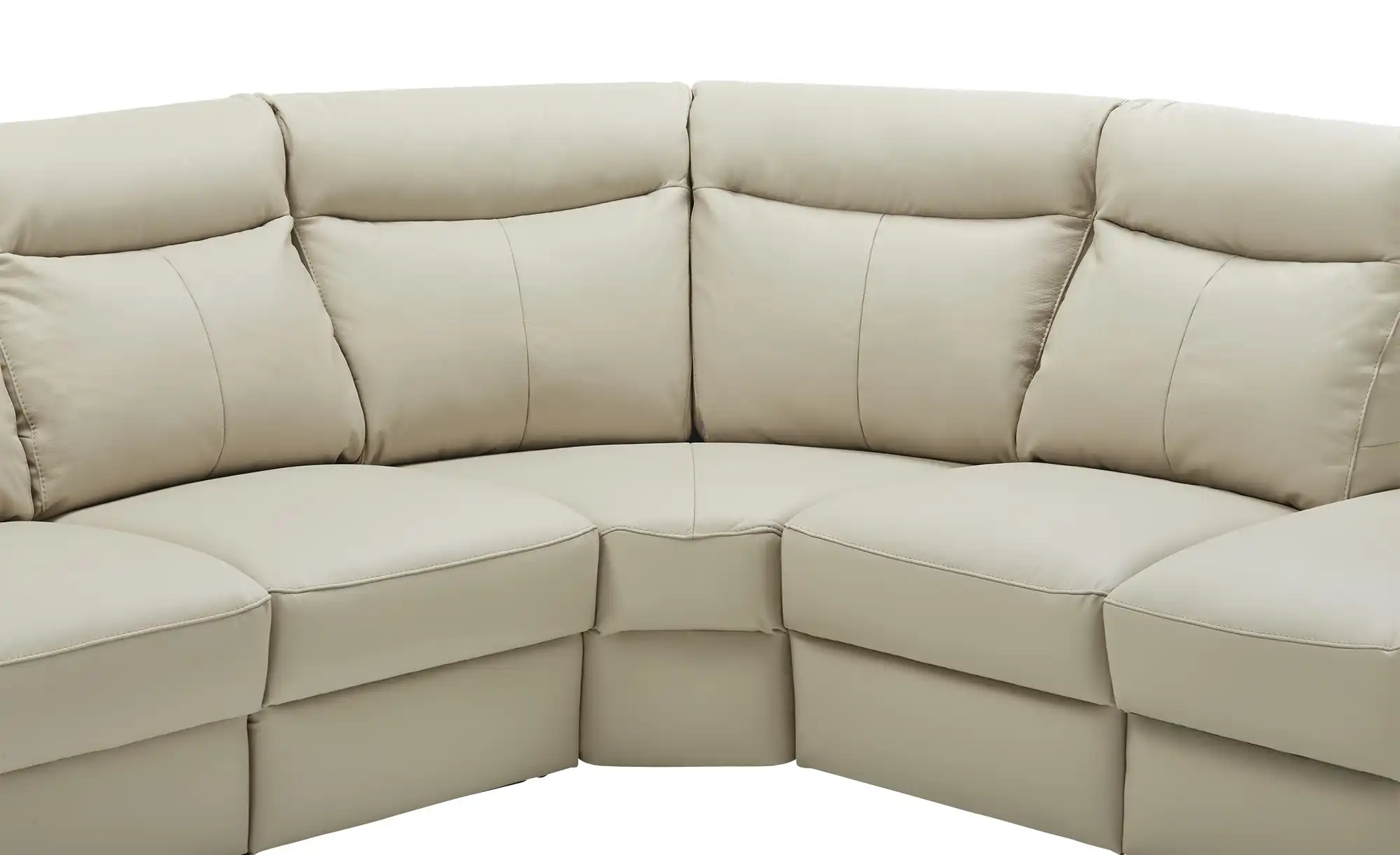 Primo Ecksofa Leder und Kunstleder Barcelona