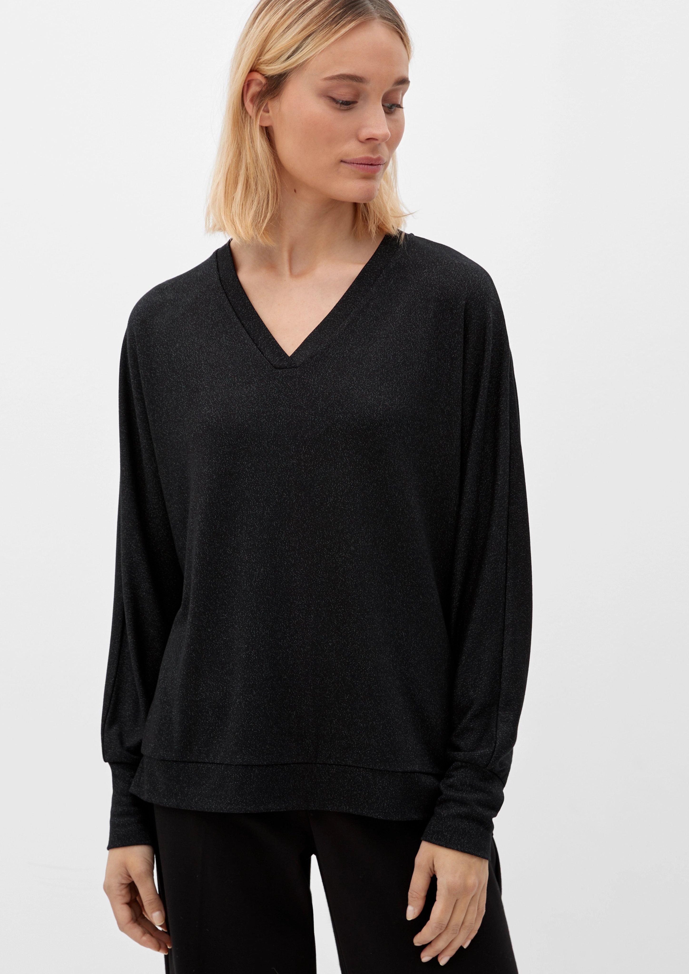 Longsleeve mit Glanzgarn  2125963-9999
