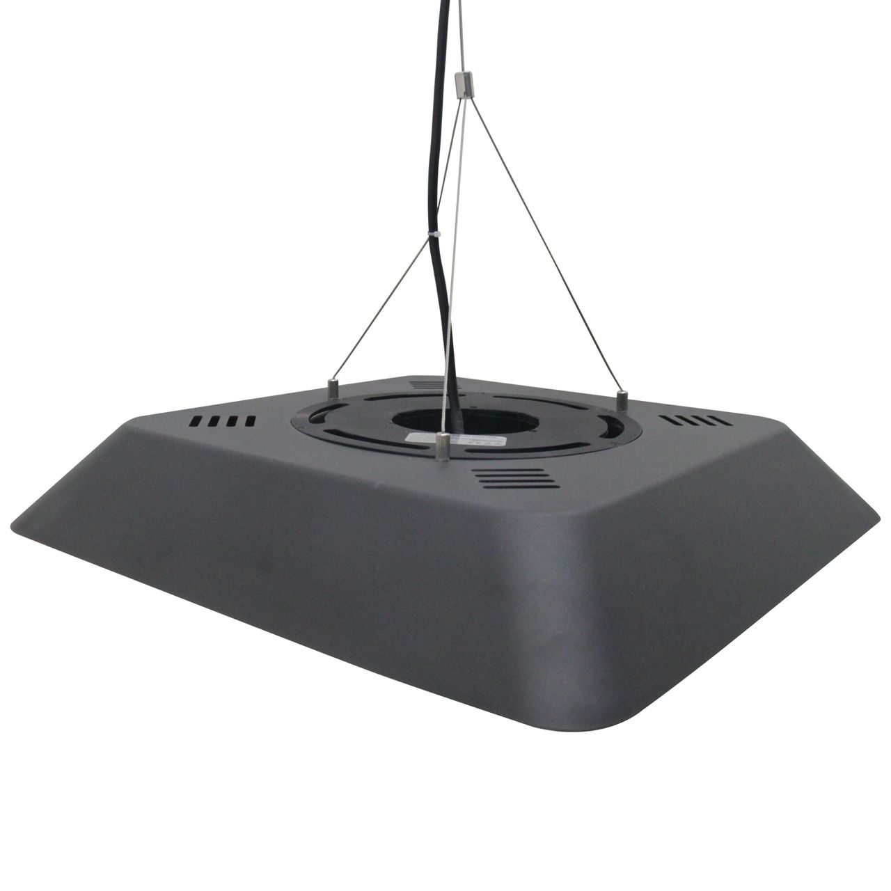 Outsunny Deckenheizstrahler 800W/1200W/2000W 5 Modi Heizstrahler IP45 Elektro Heizpilz mit Fernbedienung LED-Licht Alu Glas