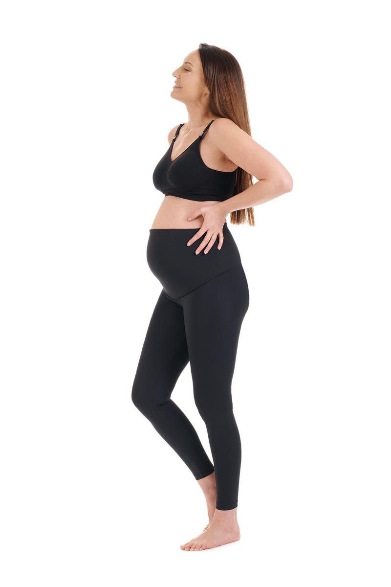 Herzmutter Umstandsleggings Umstands-Sport-Leggings - Yogahose für Schwangere (1-tlg)