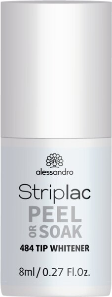 Alessandro Striplac Peel or Soak Tip Whitener Nagellack