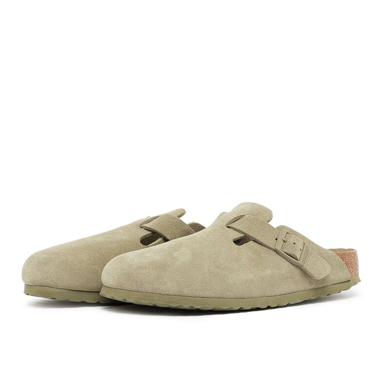 Birkenstock Boston SFB VL (narrow) faded khaki
