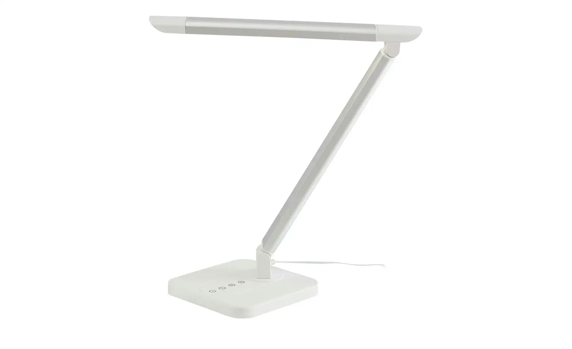 KHG LED-Tischleuchte, 1-flammig, Alu/weiß
