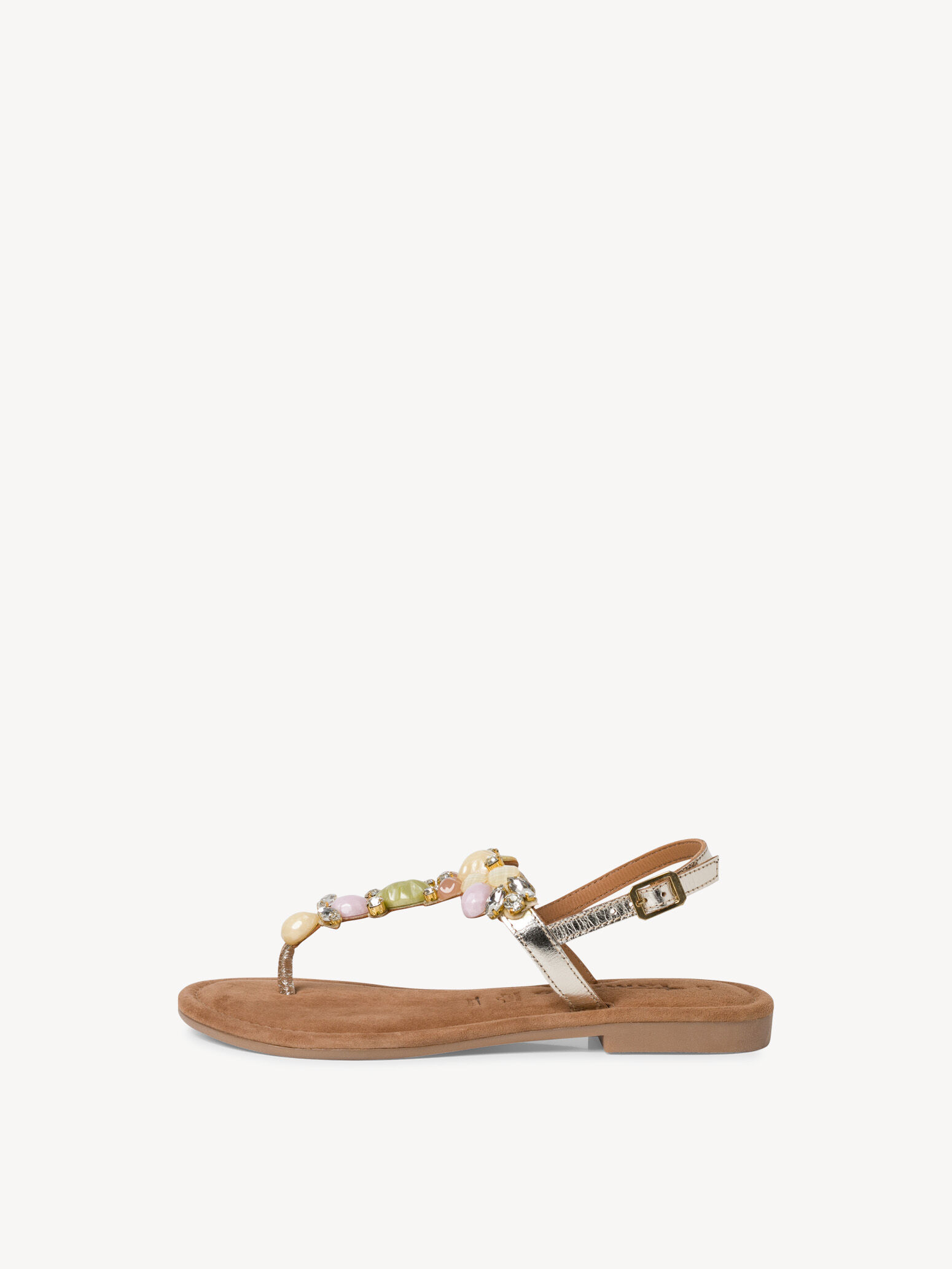 Sandale en cuir - beige
