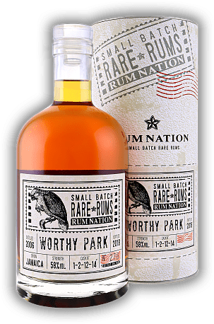 Rum Nation Jamaica Worthy Park 2006/2018 Rum Nation Jamaica Worthy Park 2006/2018  0,7	 Liter - Vol 58,0%