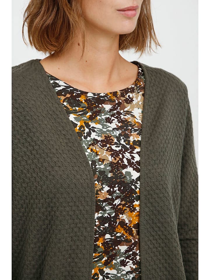 Fransa Cardigan in grün günstig kaufen L