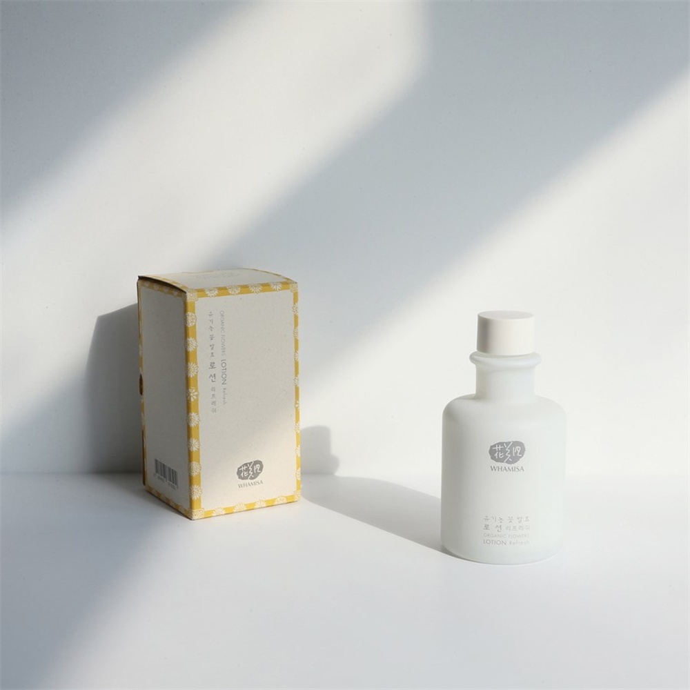 WHAMISA Organic Flowers Lotion Refresh Lotion visage