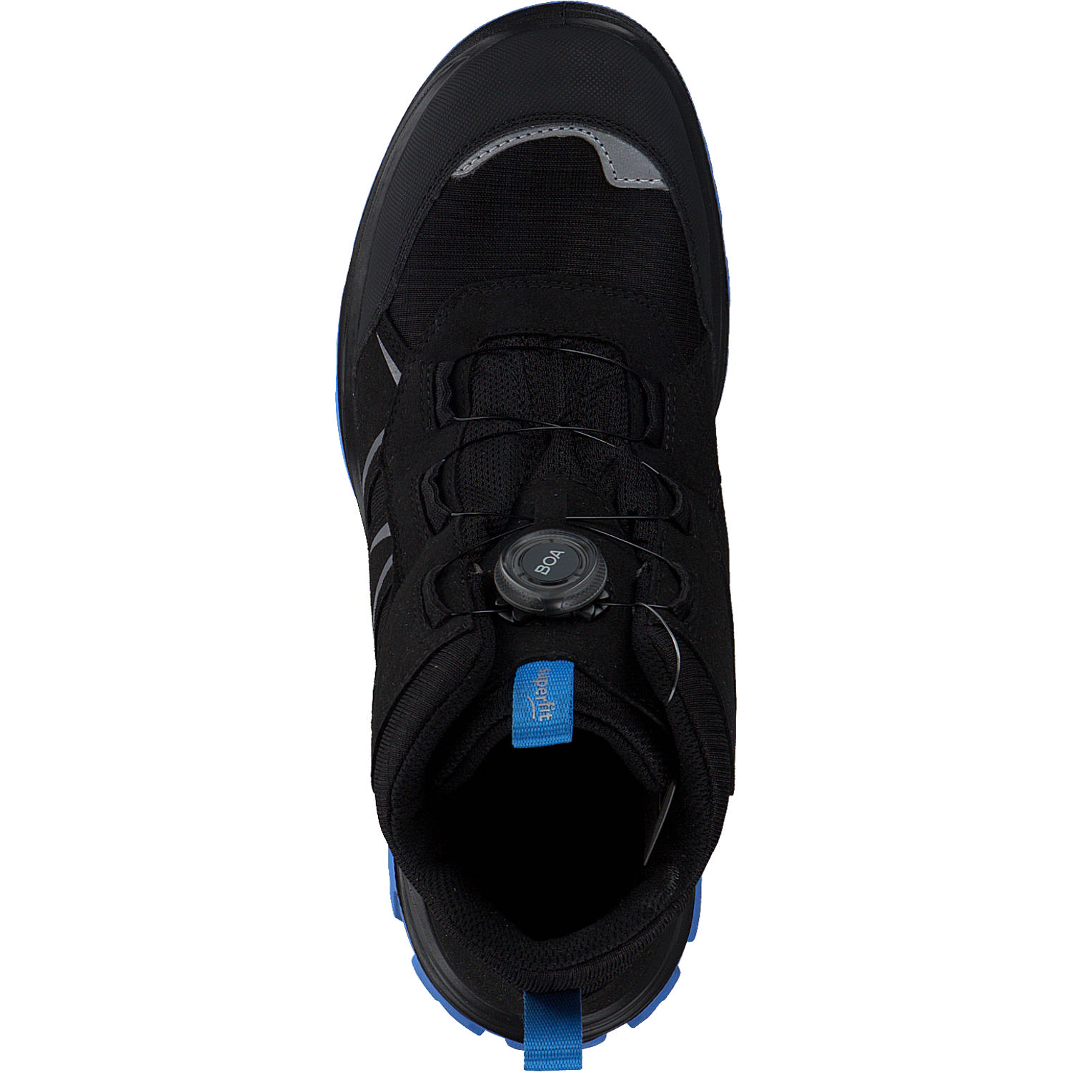 Superfit JUPITER 00076, Stiefel, Kinder, Schwarz/Blau