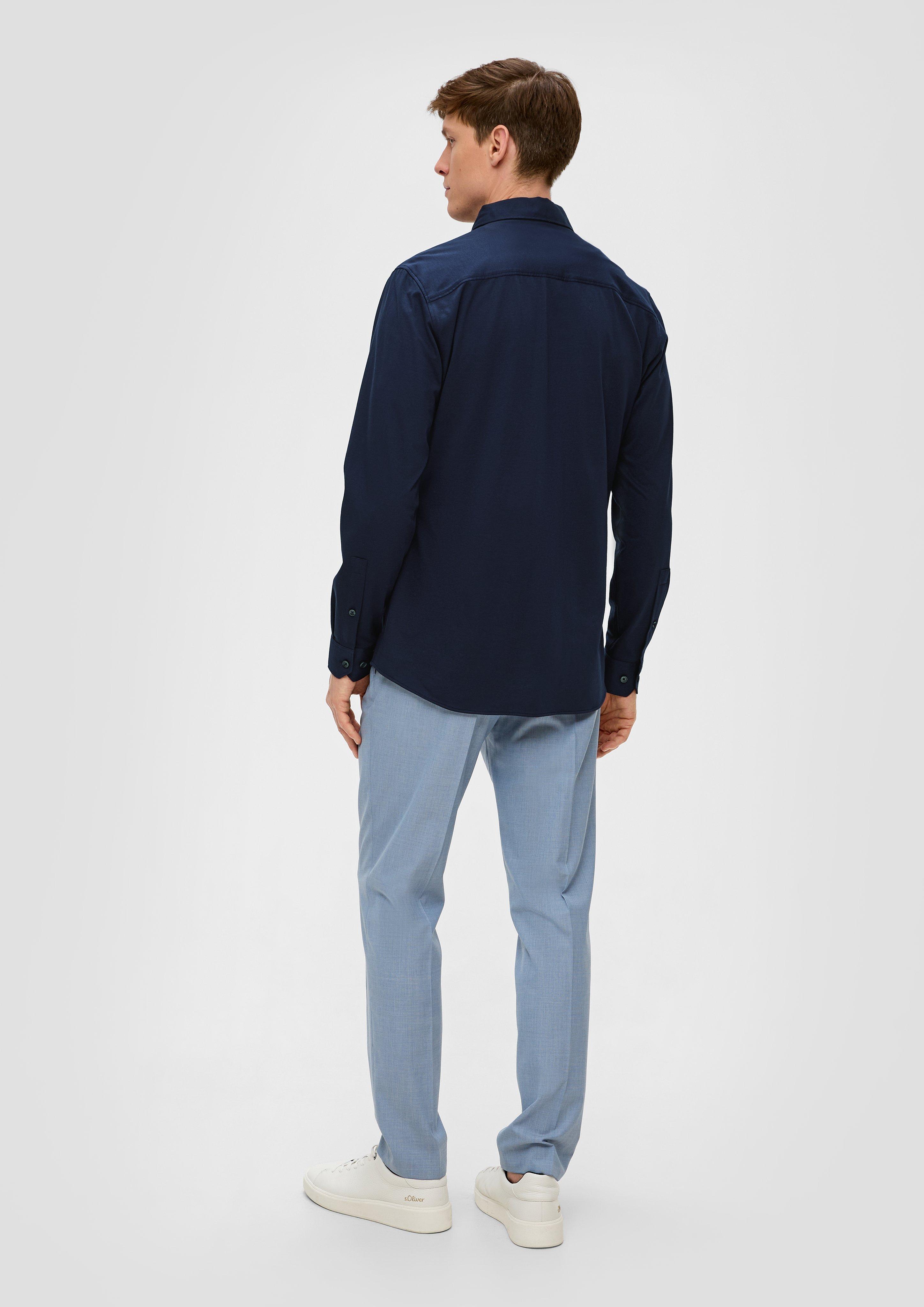 Slim: Anzugshemd aus Baumwolle  2142874-5978