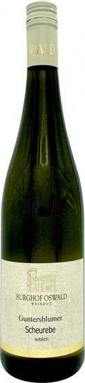 2022 Guntersblumer Scheurebe lieblich - Weingut Burghof Oswald