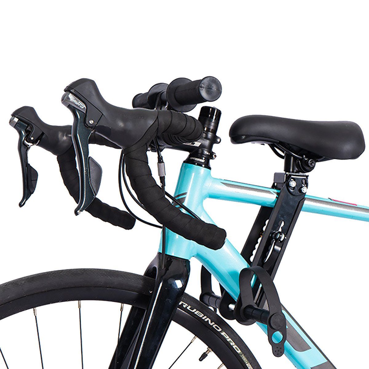 MidGard Fahrradkindersitz für Befestigen vorne am Rahmen, Kinder-Fahrradsitz mit Lenkergriffe