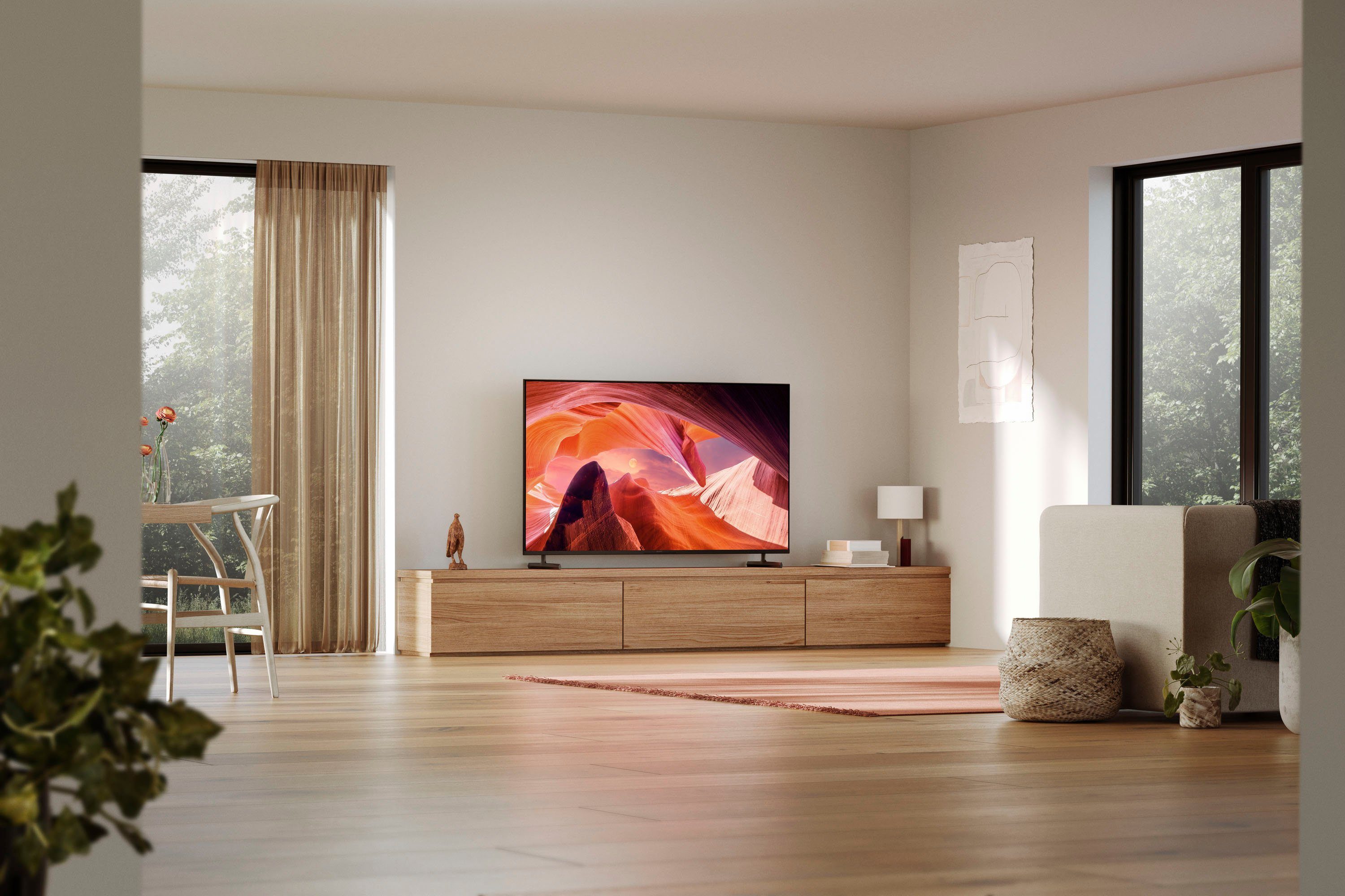 Sony KD-50X80L LED-Fernseher (126 cm/50 Zoll, 4K Ultra HD, Google TV, HDR, X1-Prozessor, BRAVIA CORE, Triluminos Pro, HDMI 2.1, Gaming-Menü)
