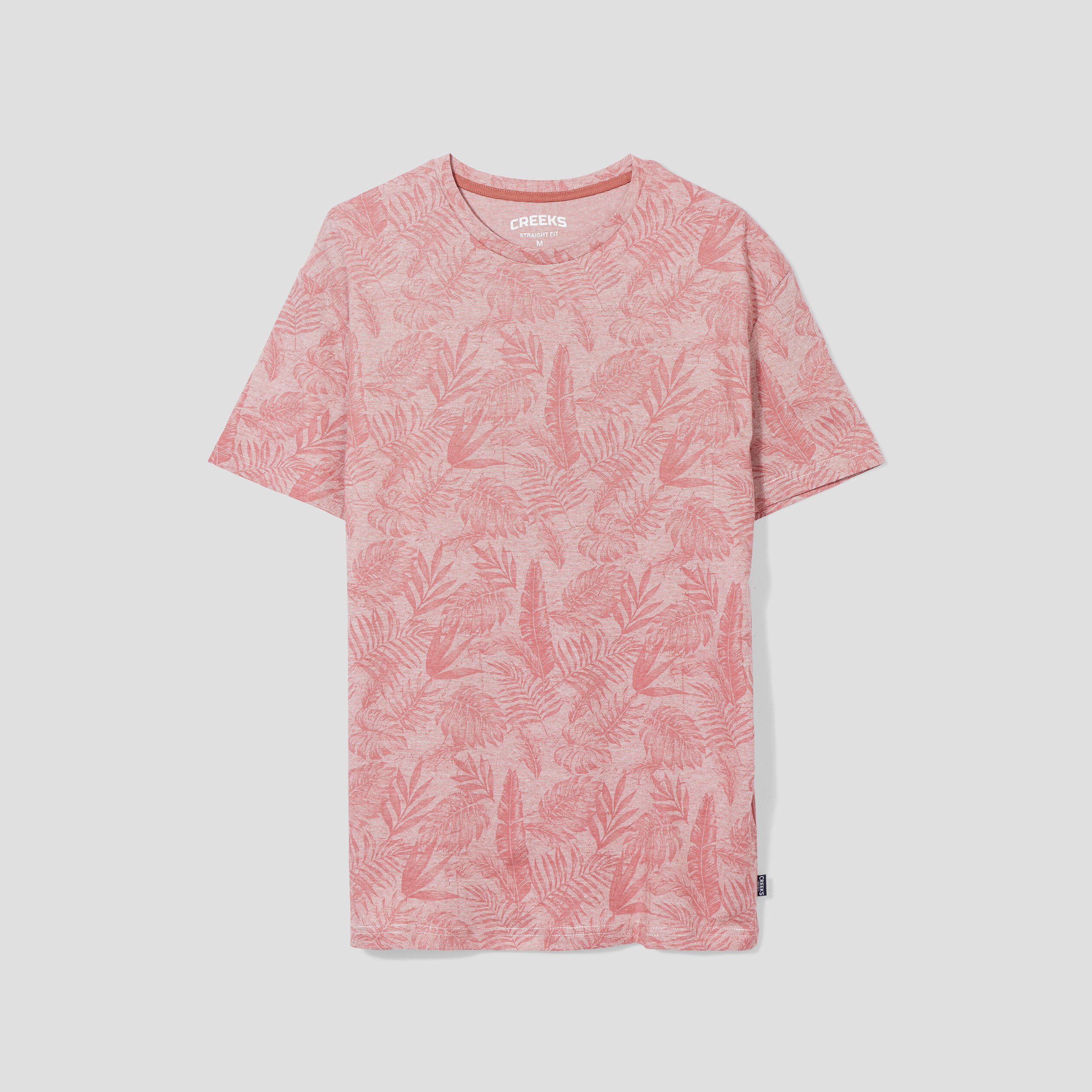 T-shirt manches courtes terracotta homme | La Halle