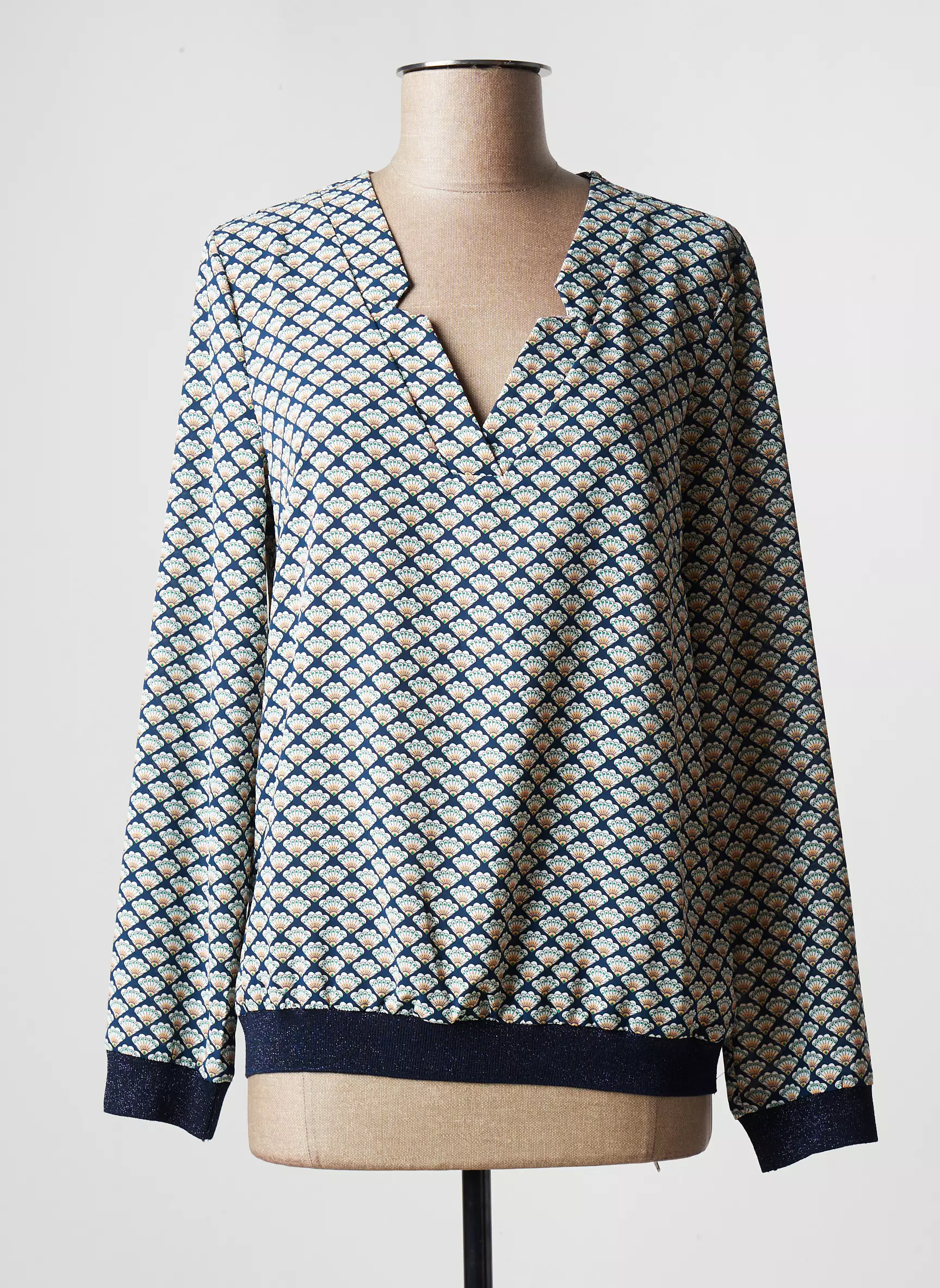 It Hippie Blouses Femme couleur bleu