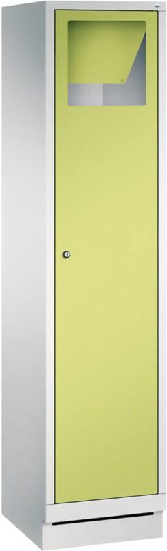 C P S 3000 Evolo Metall Schließfach 1 Türen Zylinderschloss 420 x 500 x 1.800 mm Lichtgrau 48170-210 S10245