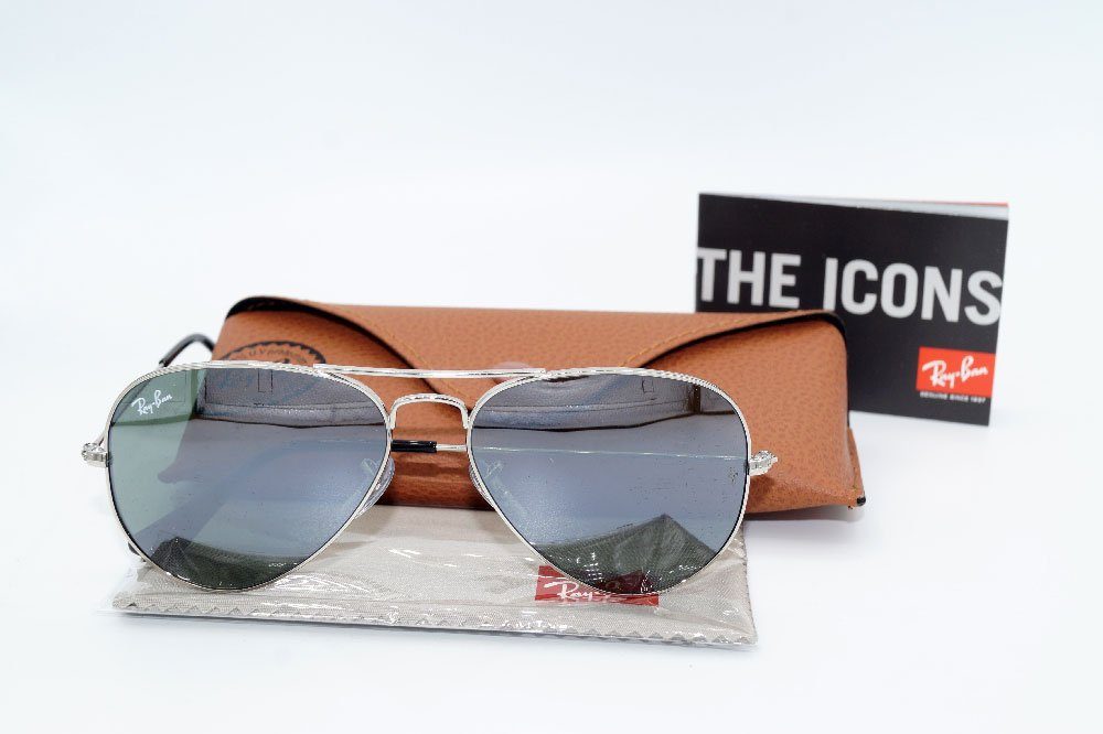 Ray-Ban Sonnenbrille RAY BAN Sonnenbrille Sunglasses RB 3025 W3275 Gr.58 Aviator