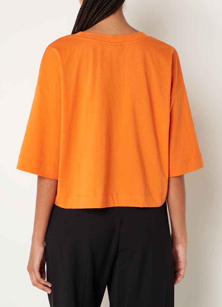Farm Rio organic cotton T-shirt with logo print